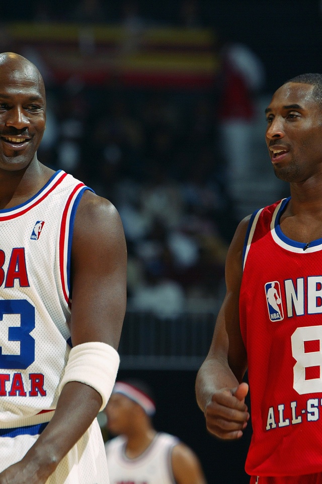 NBA Legends Jordan And Bryant