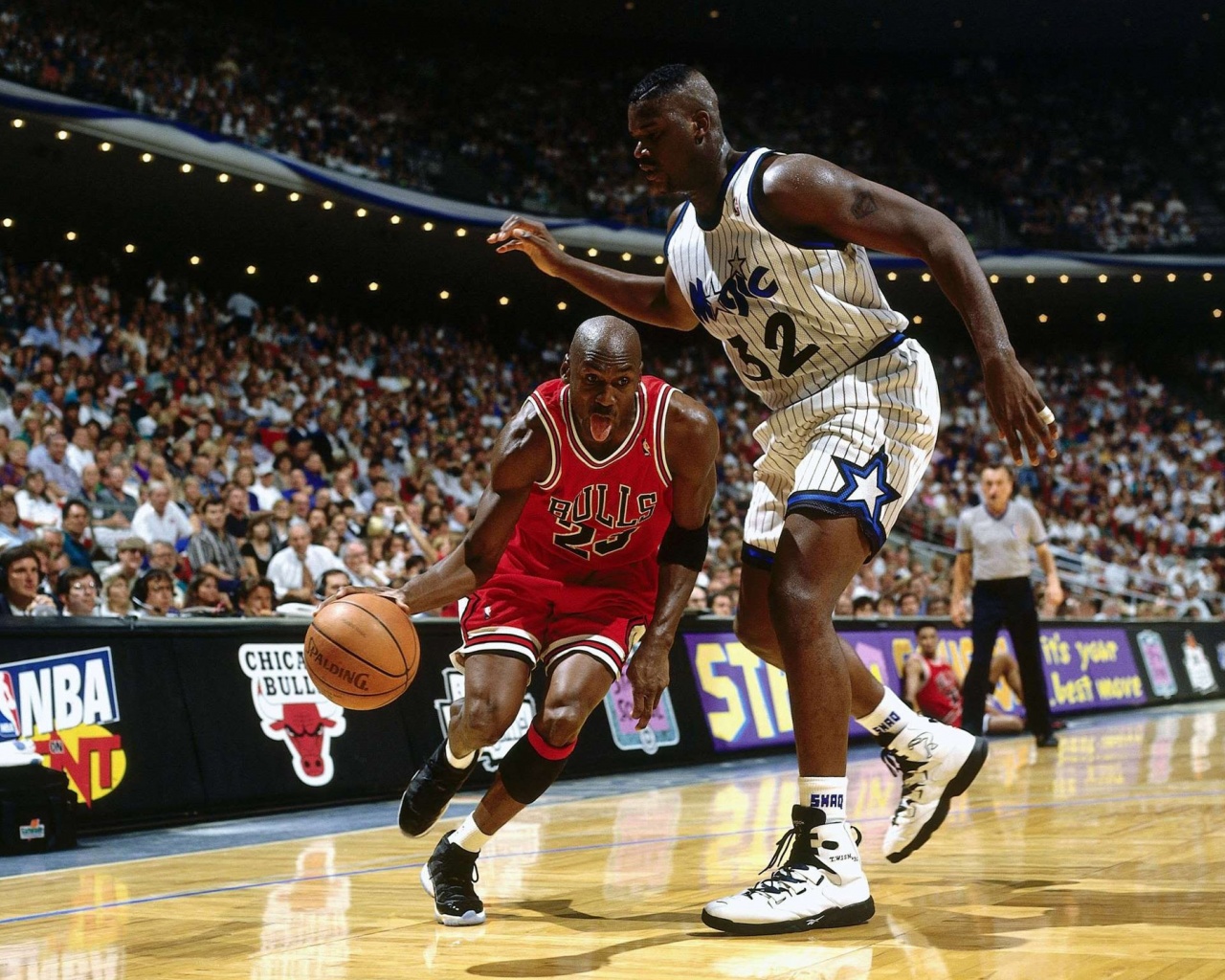 NBA Legends Jordan Vs ONeal