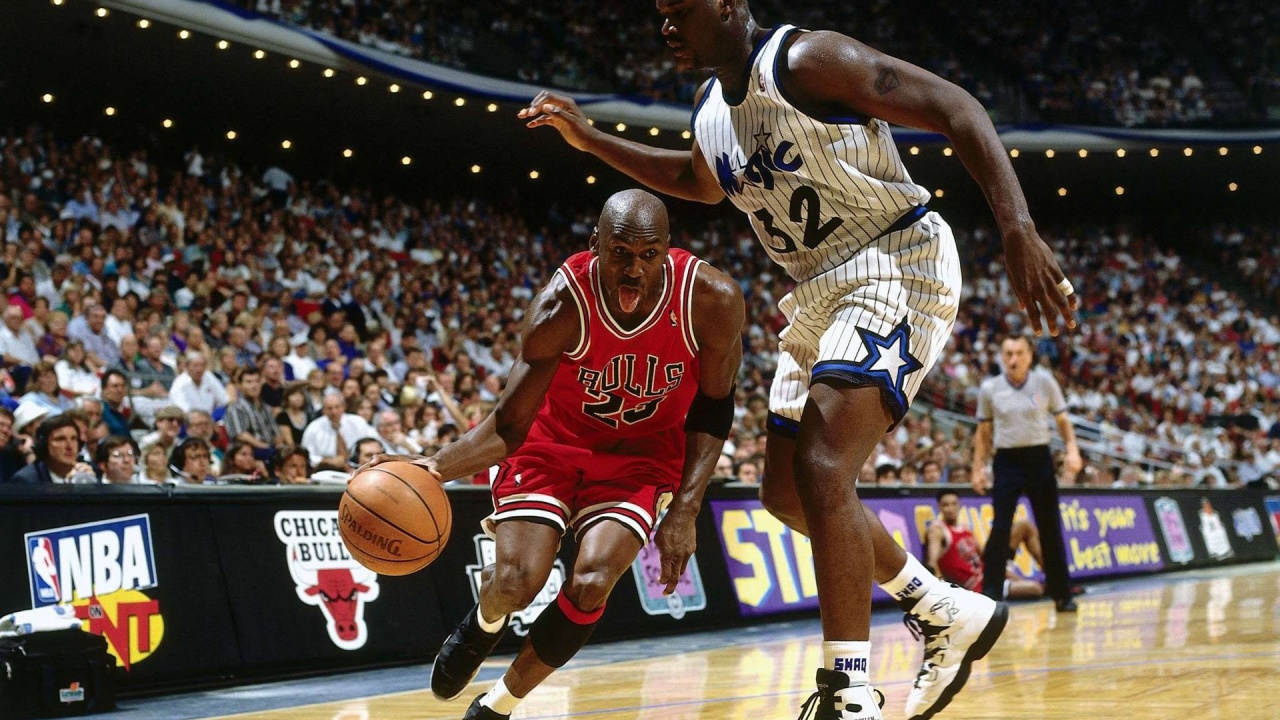 NBA Legends Jordan Vs ONeal