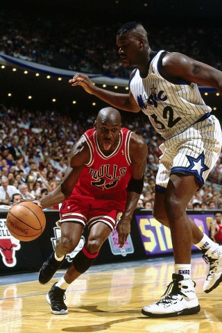 NBA Legends Jordan Vs ONeal