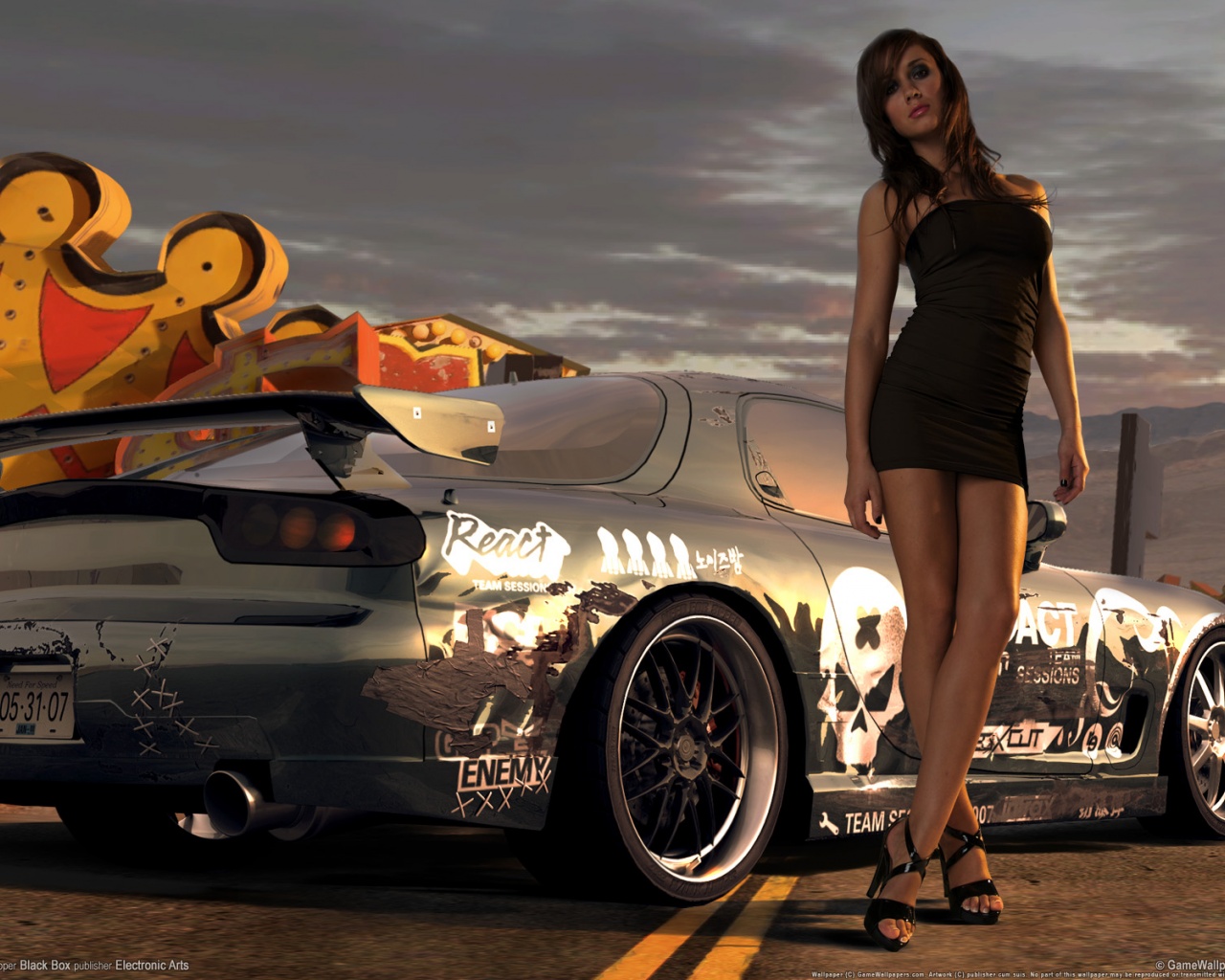 Need For Speed Prostreet Girl