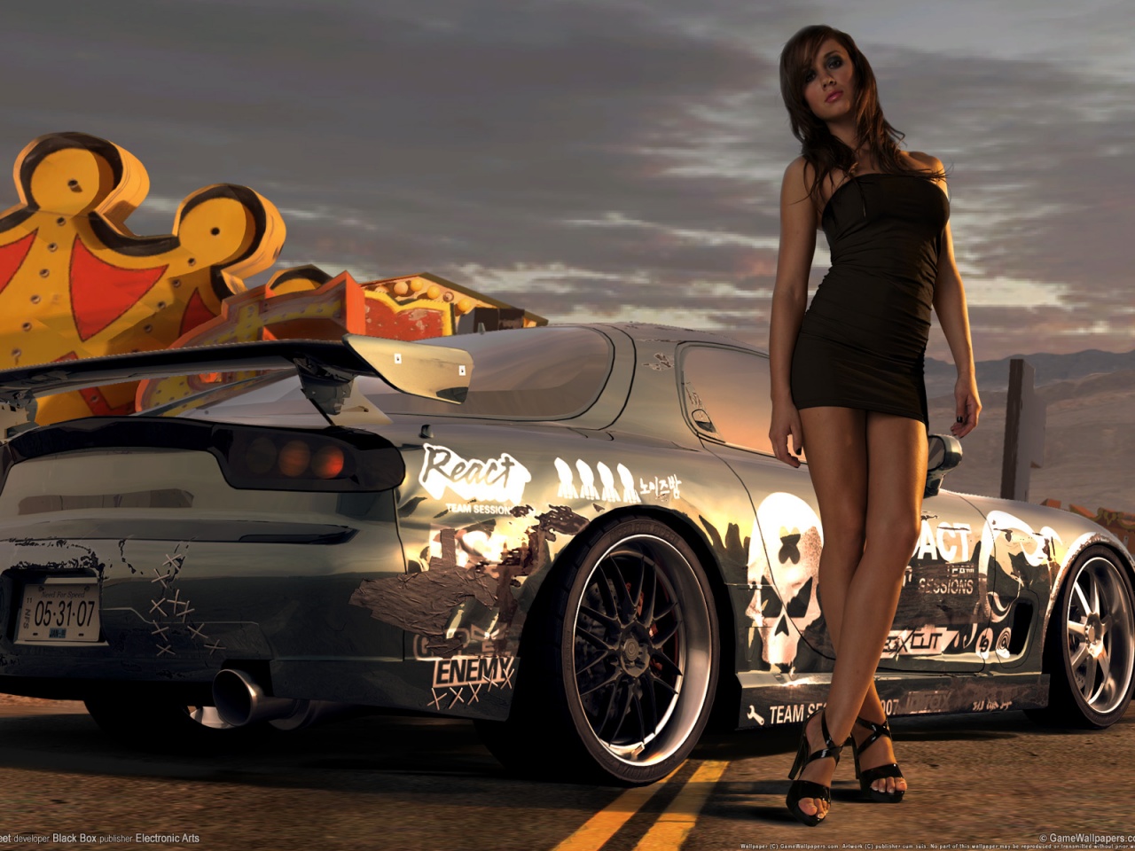 Need For Speed Prostreet Girl