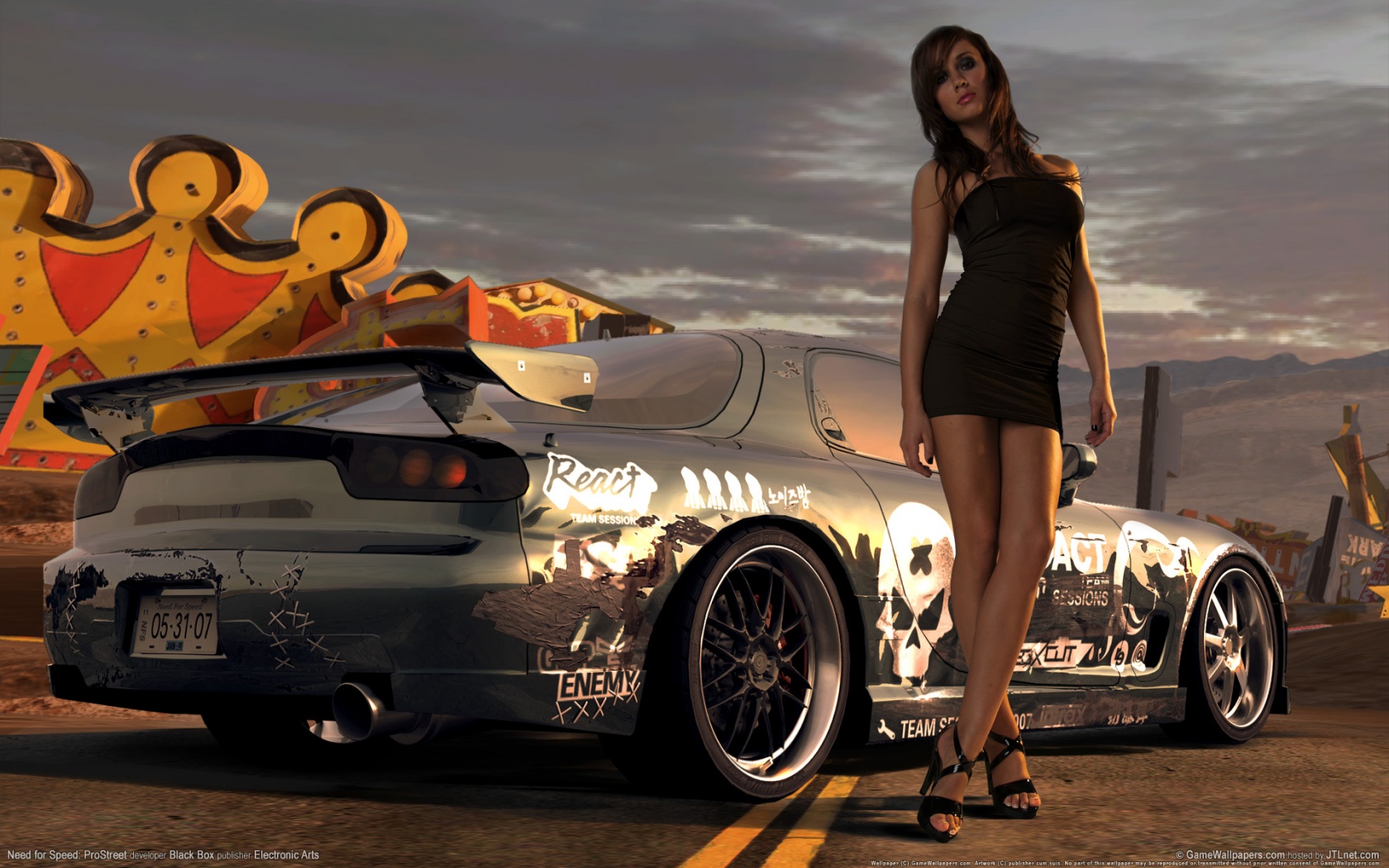 Need For Speed Prostreet Girl