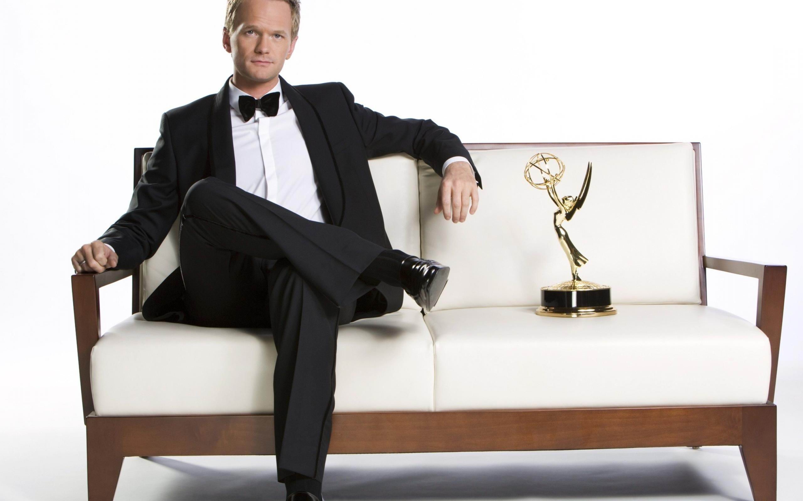 Neil Patrick Harris On The Sofa With A Reward