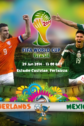 Netherlands Vs Mexico World Cup 2014