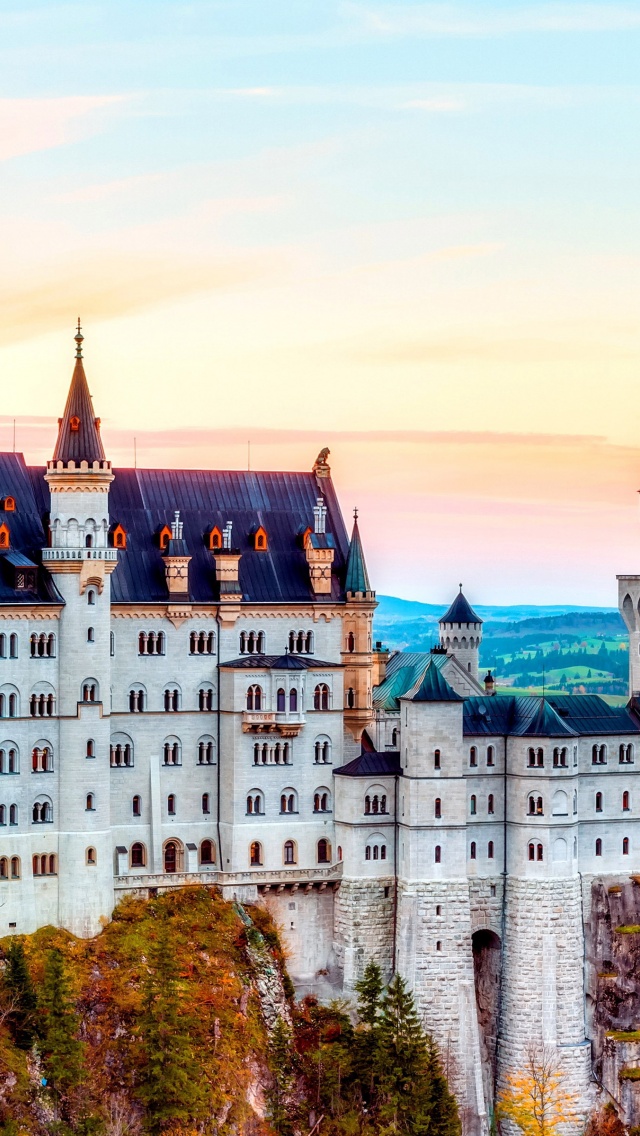 Neuschwanstein Castle Autumn Germany