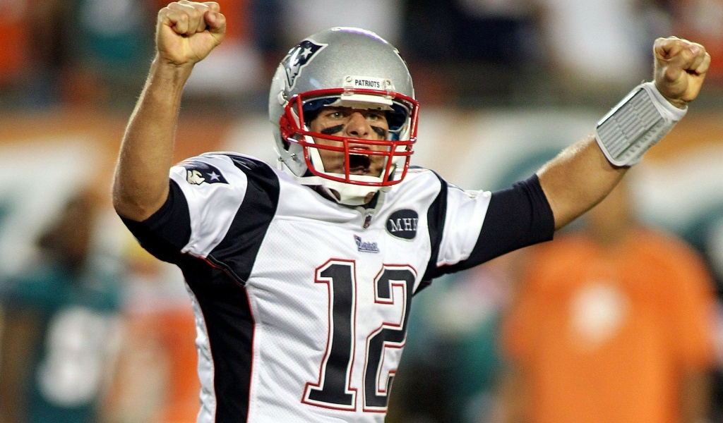 New England Patriots American Football Quarterback Tom Brady