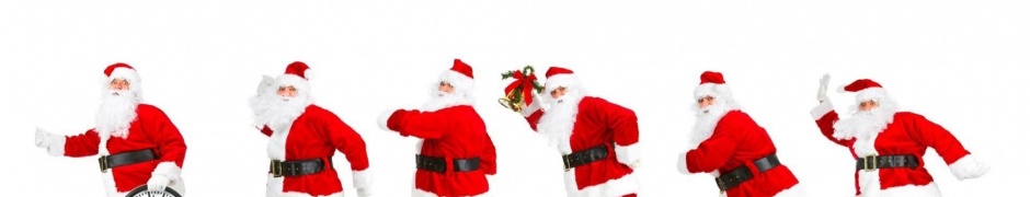 New Year Christmas Santa Claus Five Go Watch Gift