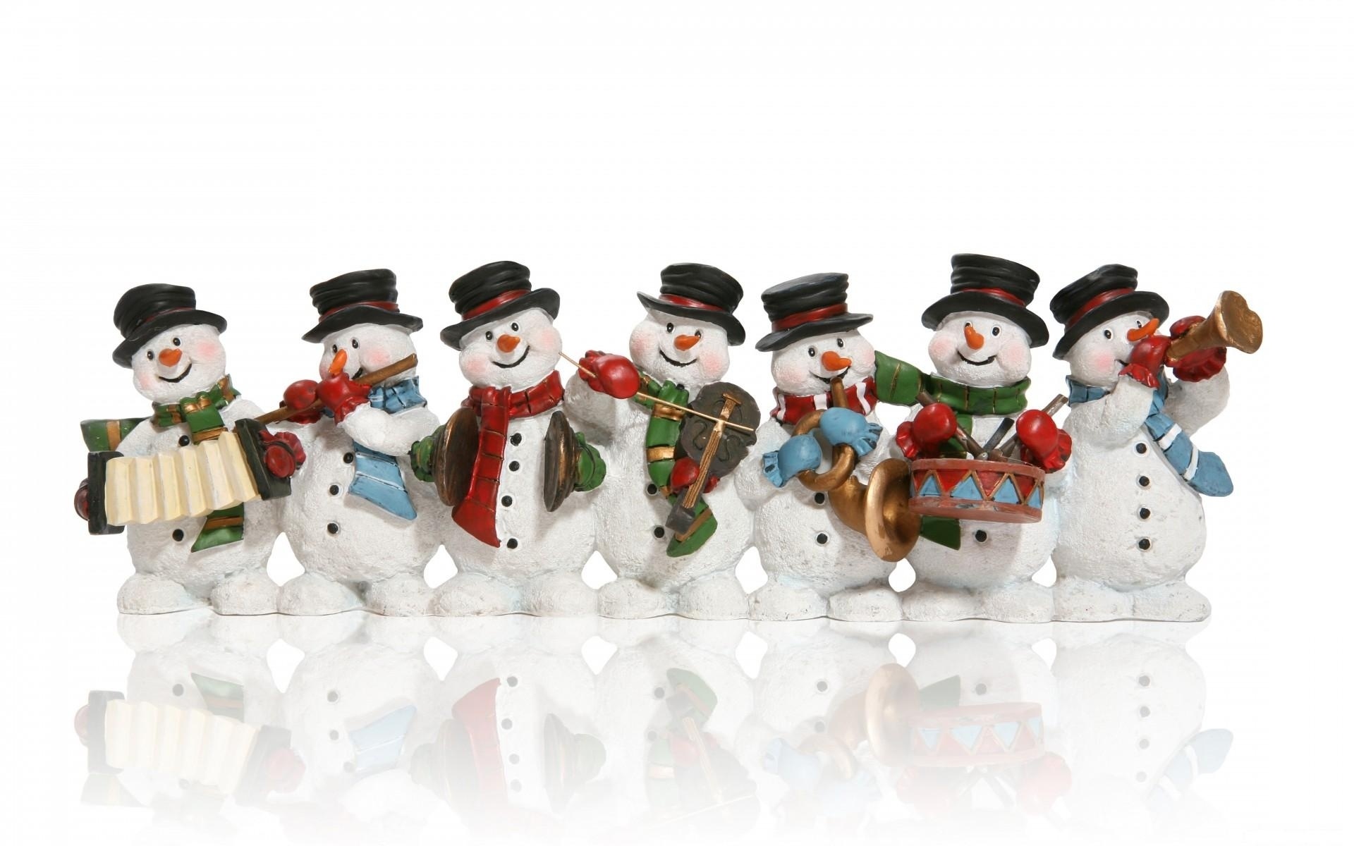 New Year Christmas Snowmen Music