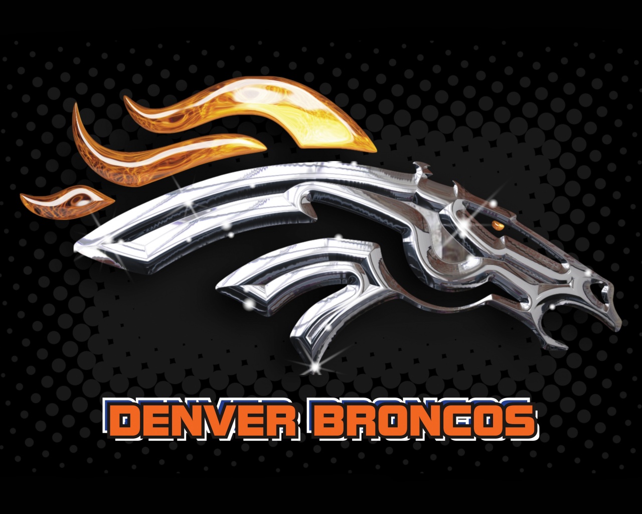 NFL Denver Broncos 3D Logo