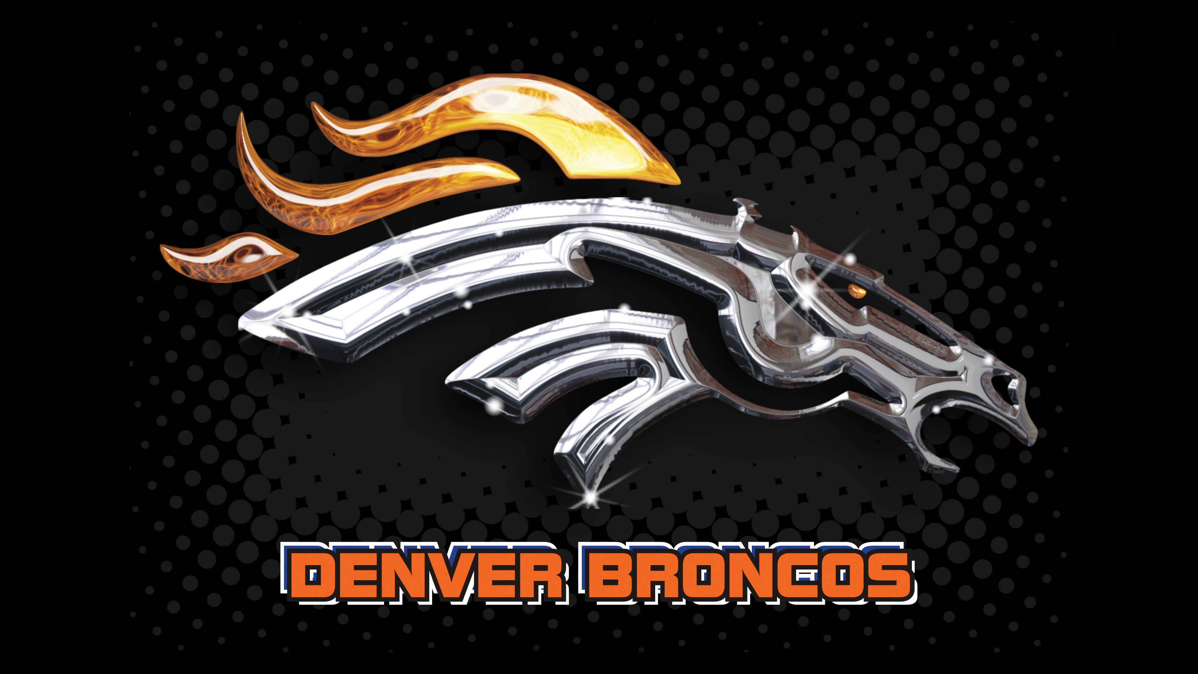 NFL Denver Broncos 3D Logo