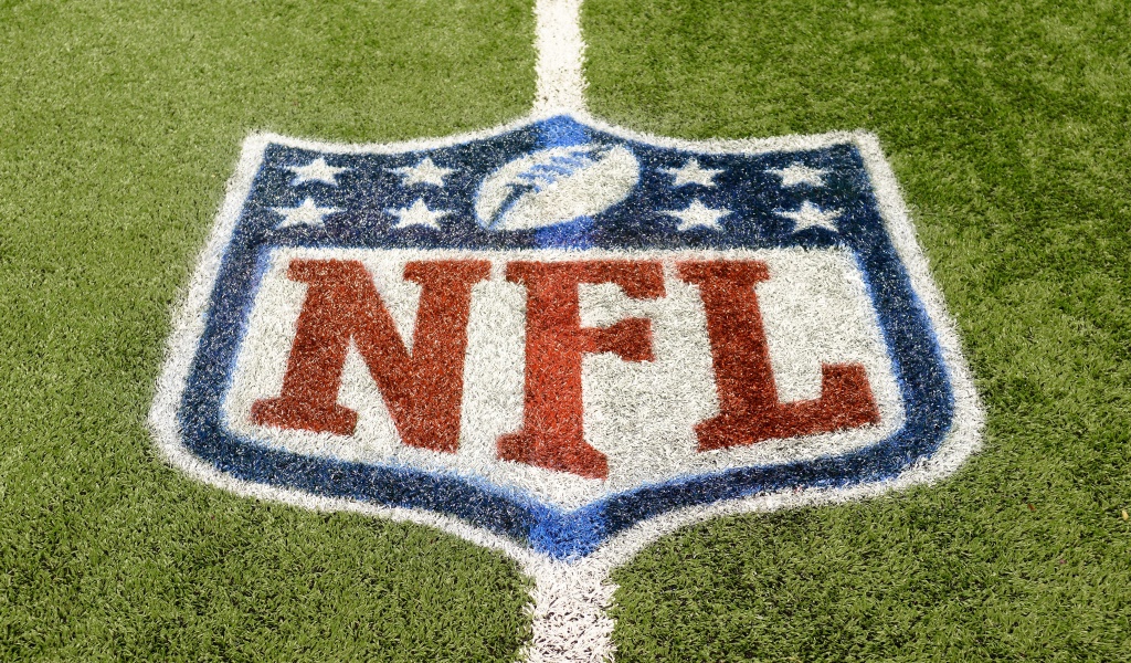 NFL Logo On Grass