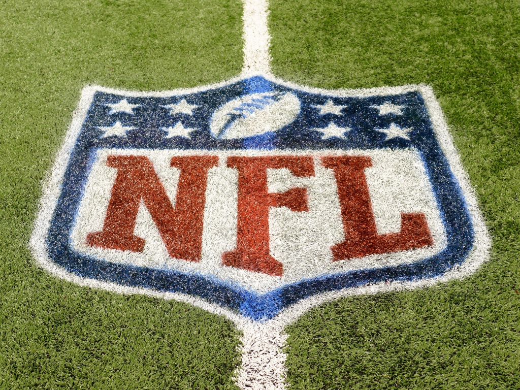 NFL Logo On Grass