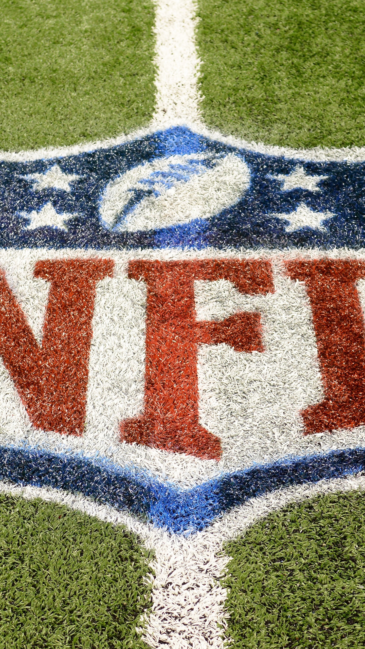 NFL Logo On Grass