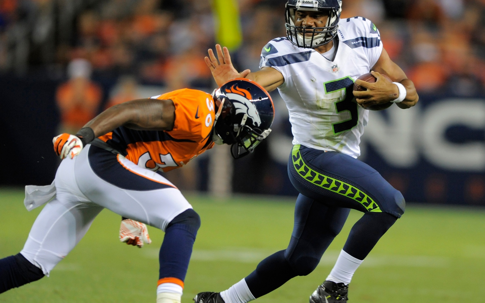 NFL - Rafael Bush Vs Russell Wilson