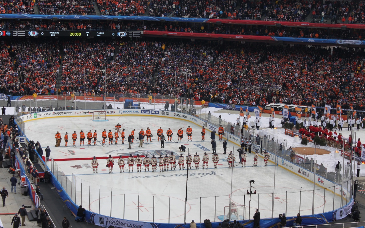 NHL Match - Rangers Vs Flyers