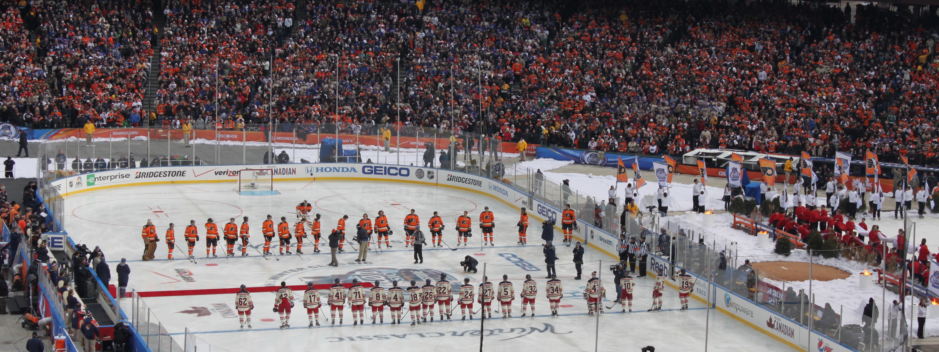 NHL Match - Rangers Vs Flyers