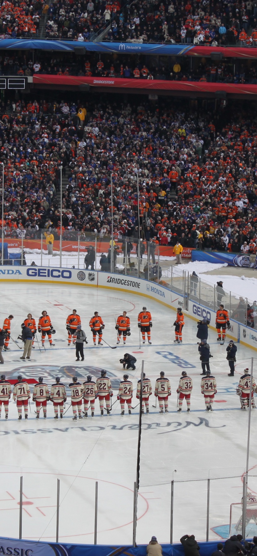 NHL Match - Rangers Vs Flyers