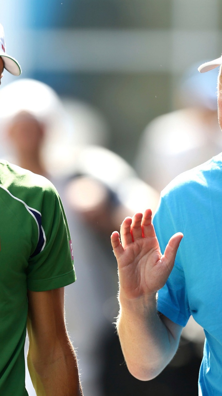 Novak Djokovic And Boris Becker