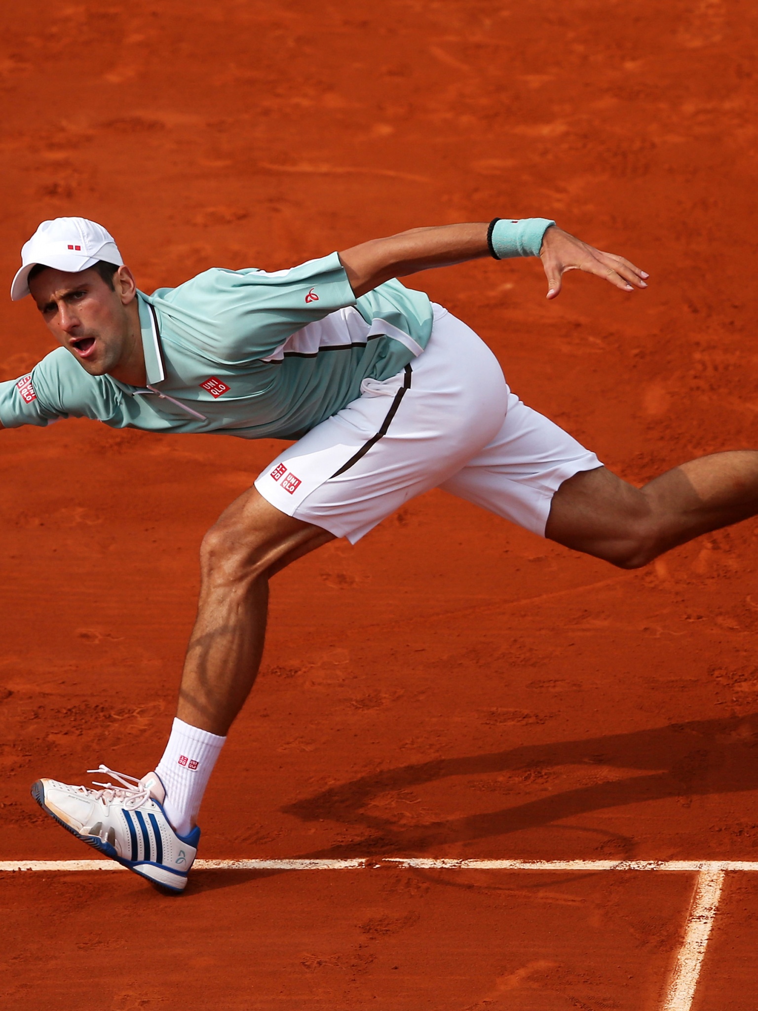 Novak Djokovic At Roland Garros