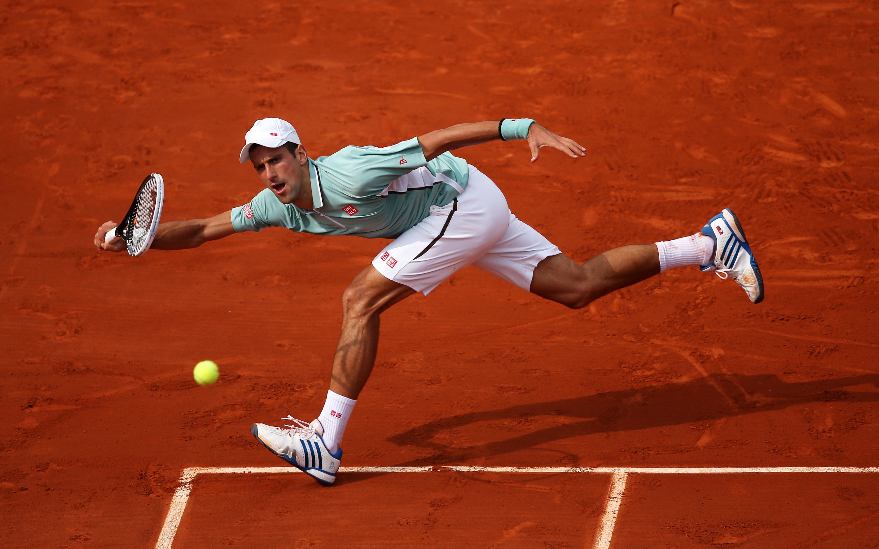 Novak Djokovic At Roland Garros