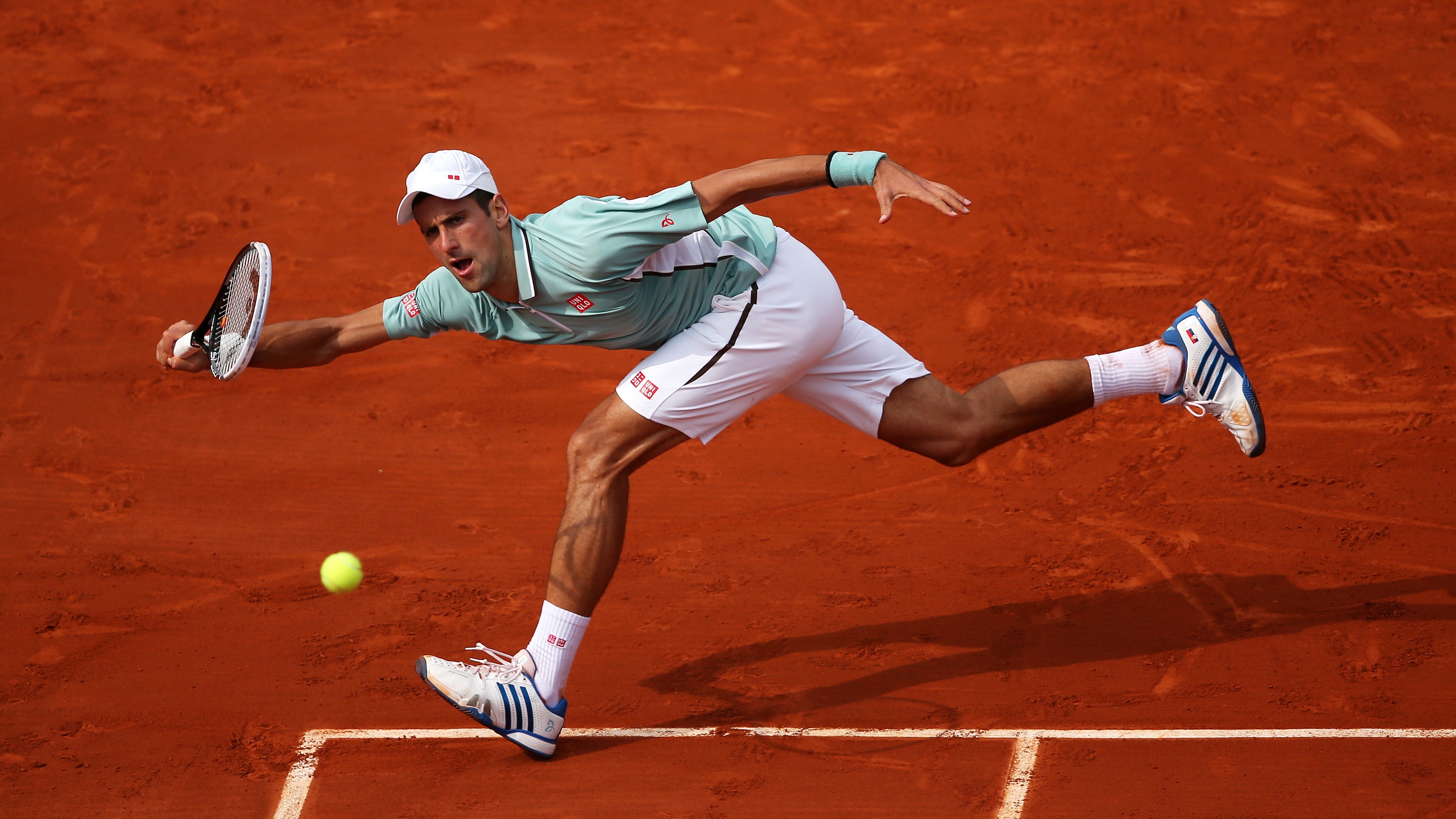 Novak Djokovic At Roland Garros