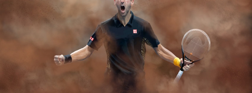 Novak Djokovic Fan Art By Urosh1991