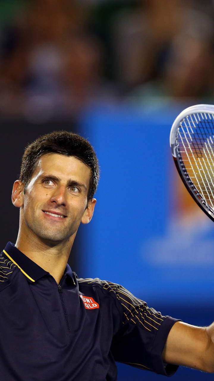 Novak Djokovic Salutes The Audience