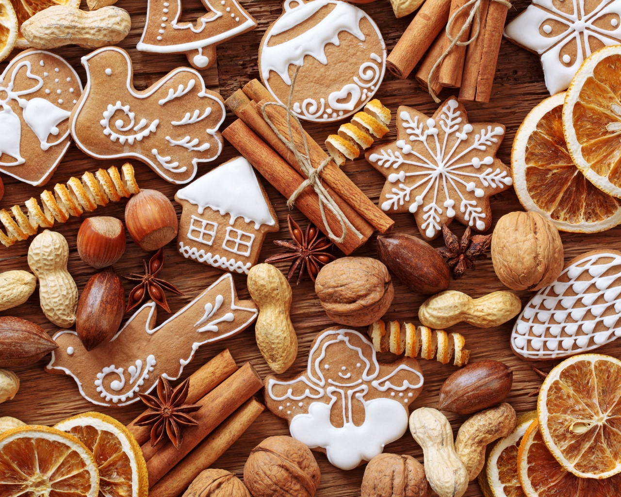 Nuts Cookies Christmas