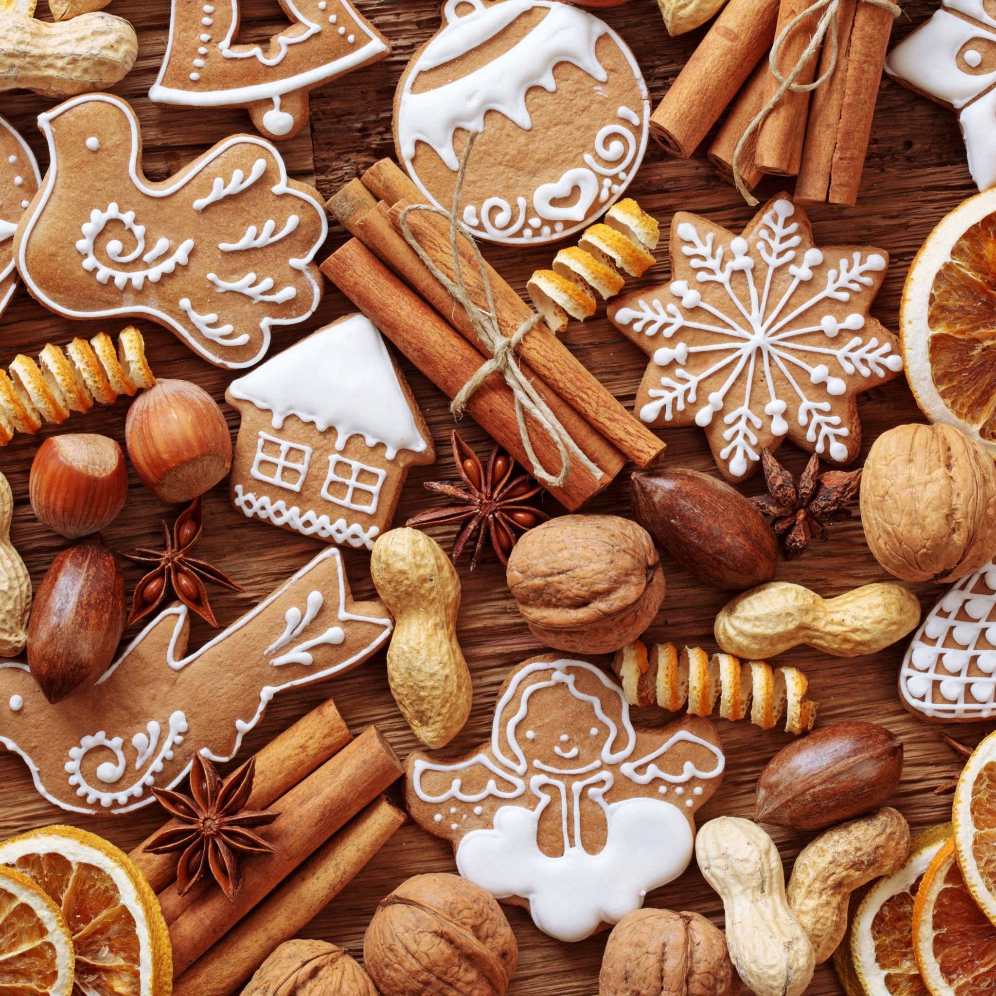 Nuts Cookies Christmas