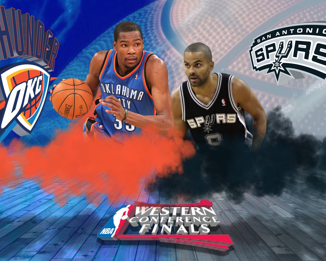 OKC Thunder V San Antonio Spurs 2014