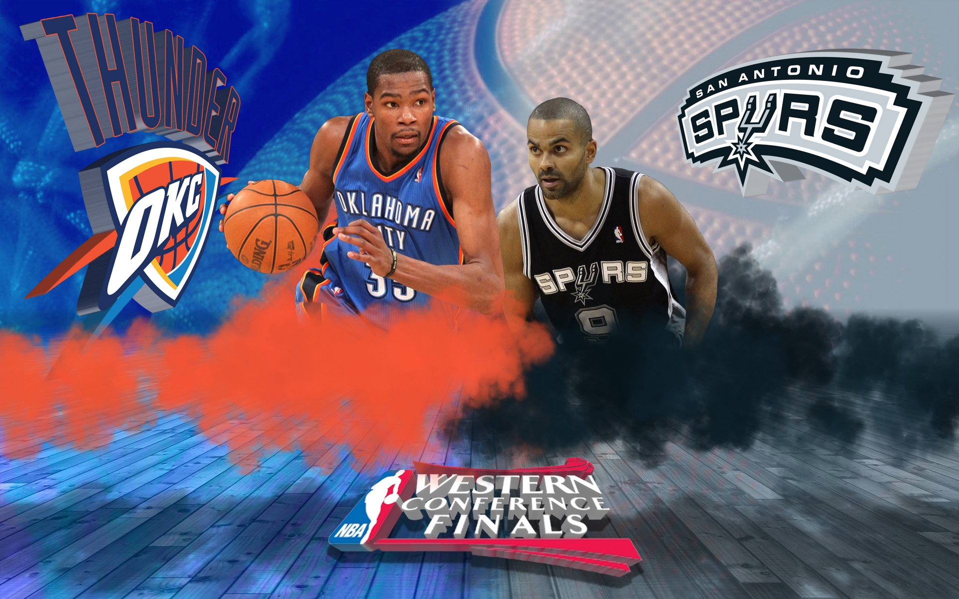 OKC Thunder V San Antonio Spurs 2014