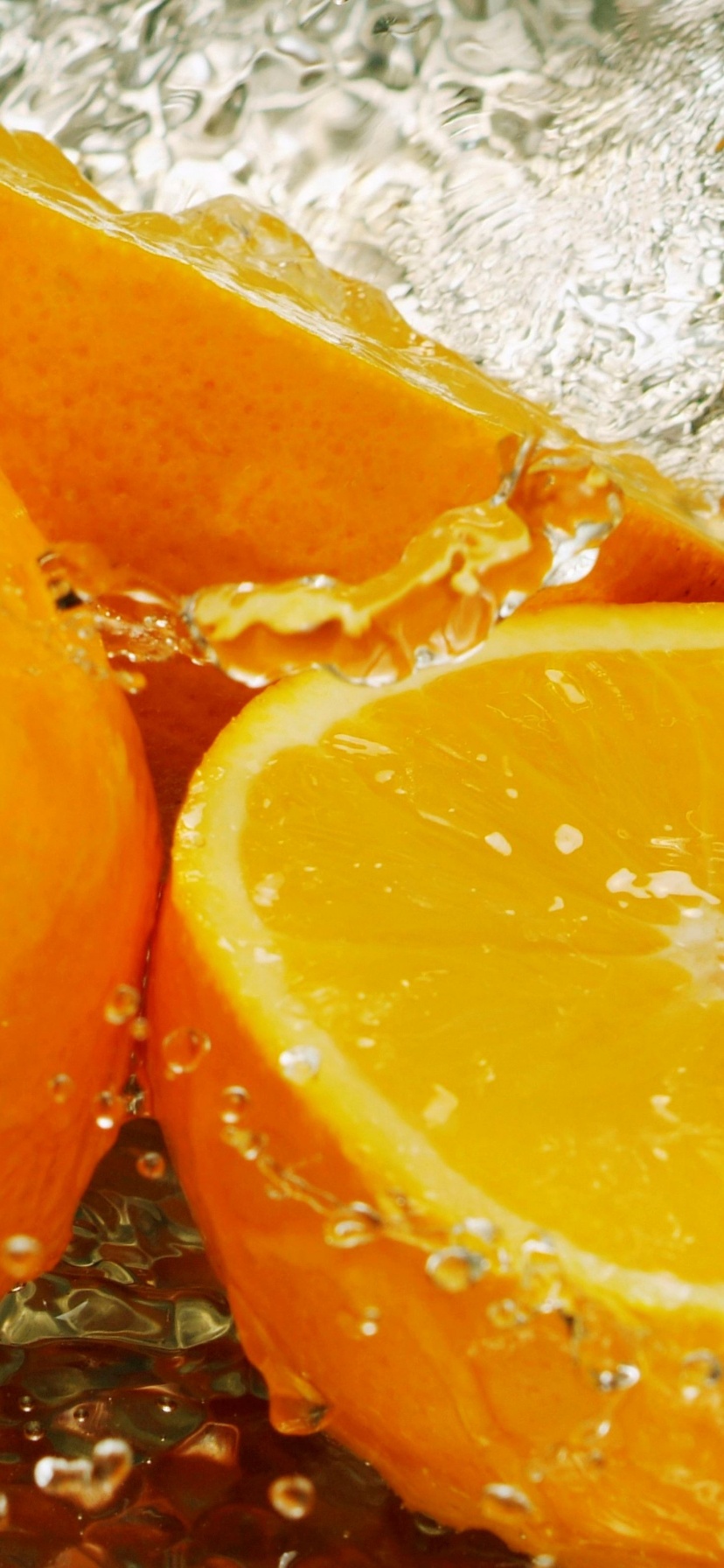 Oranges In Water