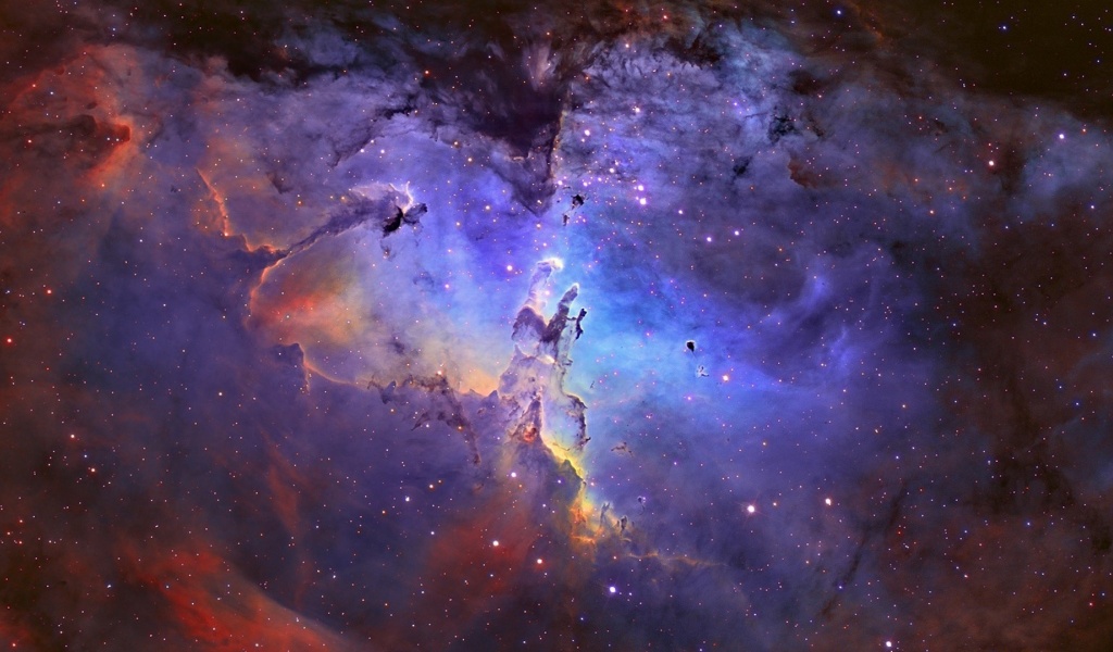 Outer Space Eagle Nebula