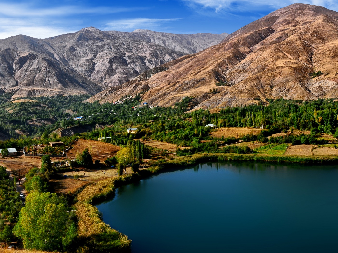 Ovan Lake In Iran