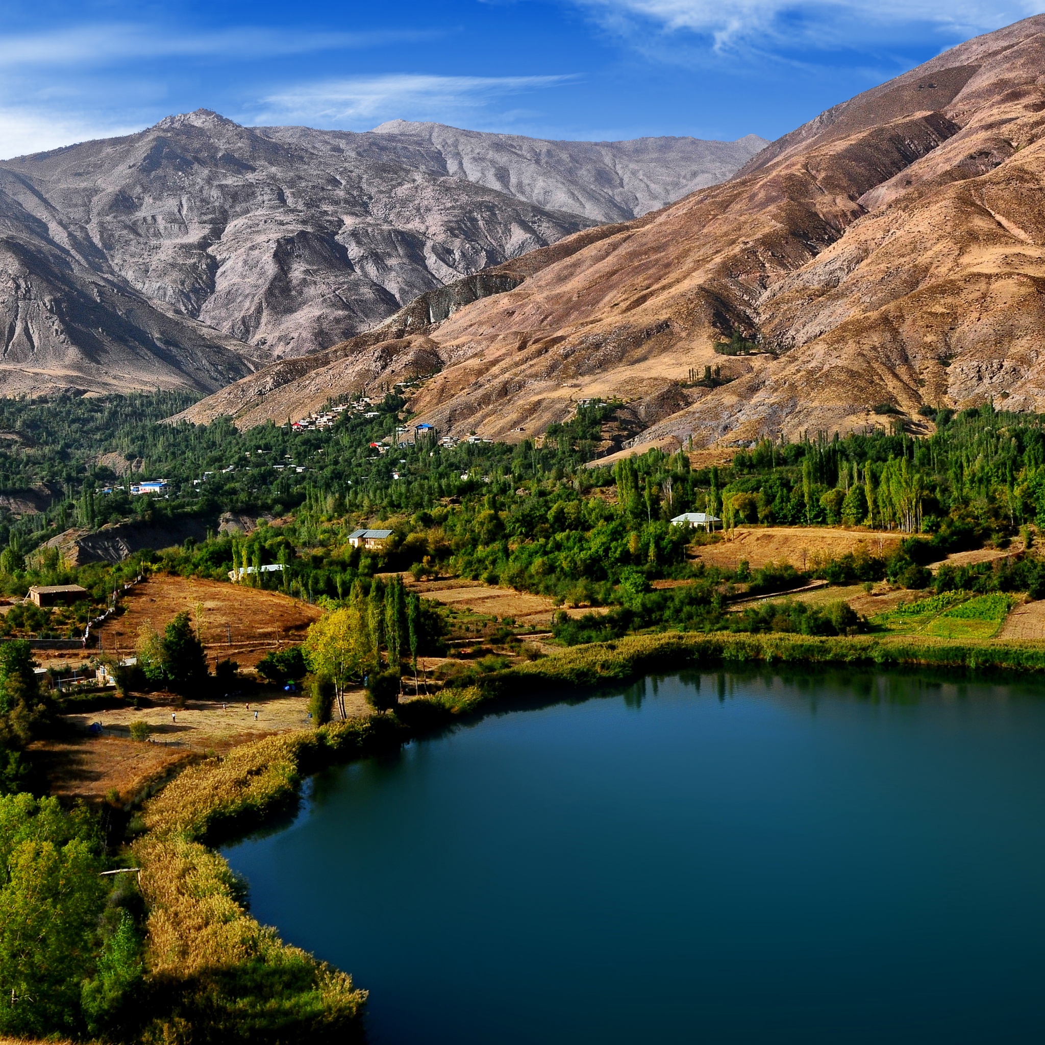 Ovan Lake In Iran