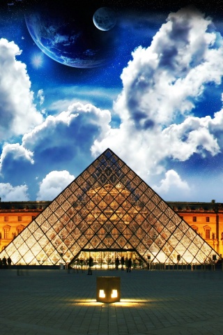 Over The Louvre