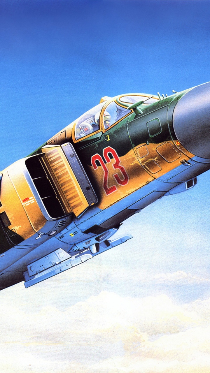 Painting Fighter MiG-23