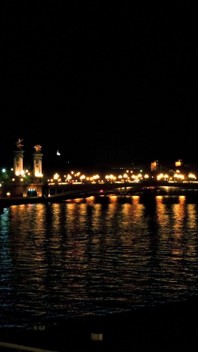 Paris France River Bridge Pont Alexandre Iii Eiffel Tower