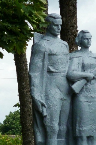 Partisans Sculpture Ahremovtsy Belarus