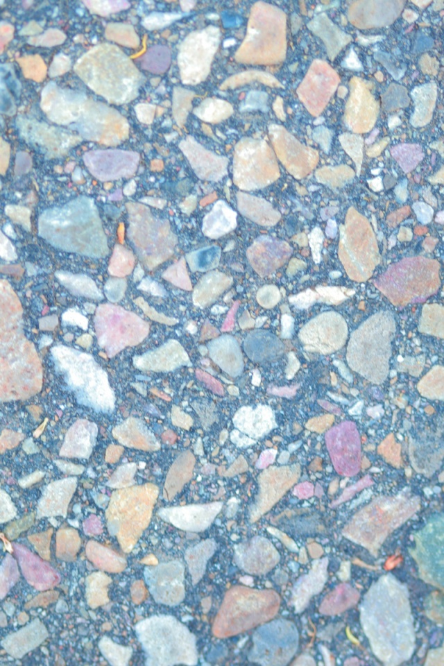 Pastel Pebbles Mosaic Texture