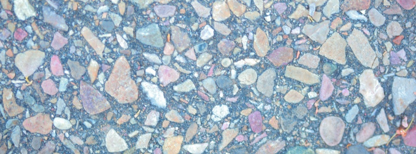 Pastel Pebbles Mosaic Texture