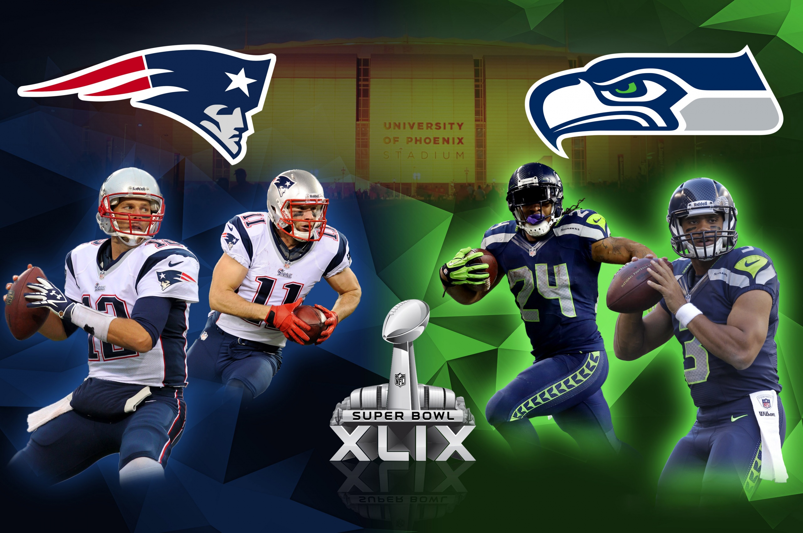 Patriots Vs Seahawks 2015 Super Bowl