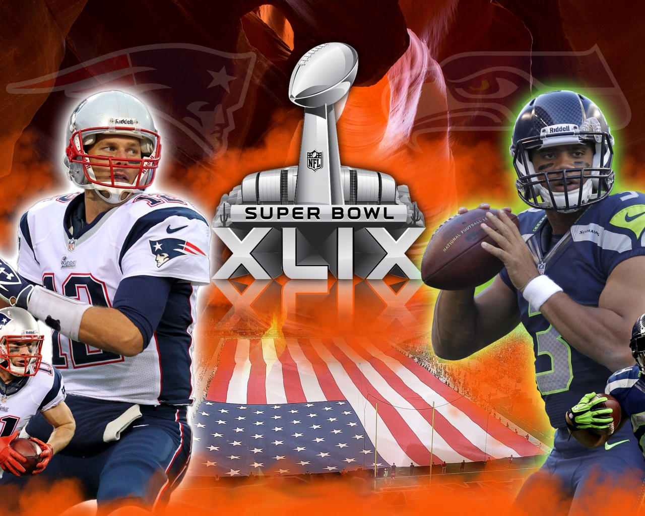 Patriots Vs Seahawks XLIX Super Bowl