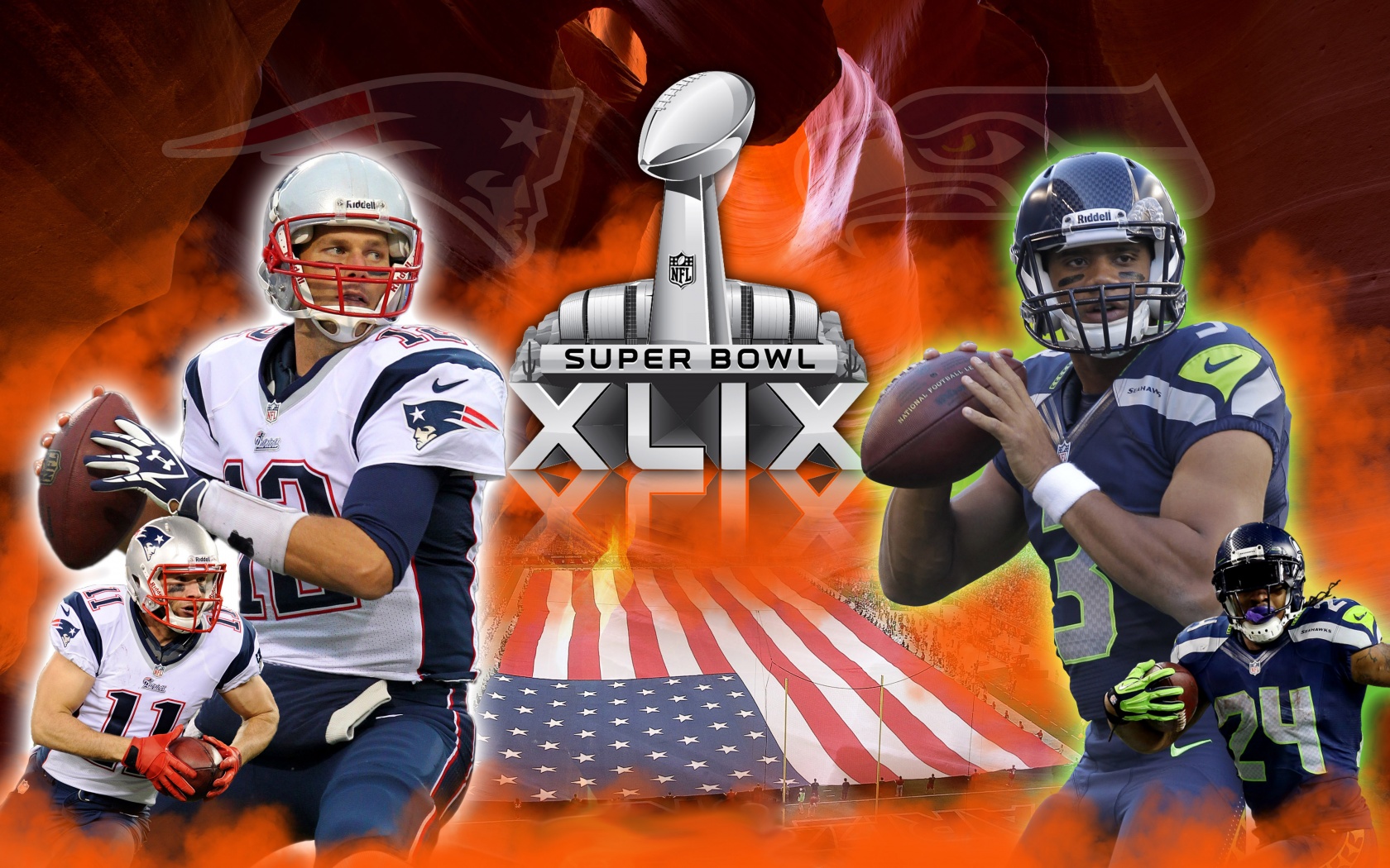 Patriots Vs Seahawks XLIX Super Bowl