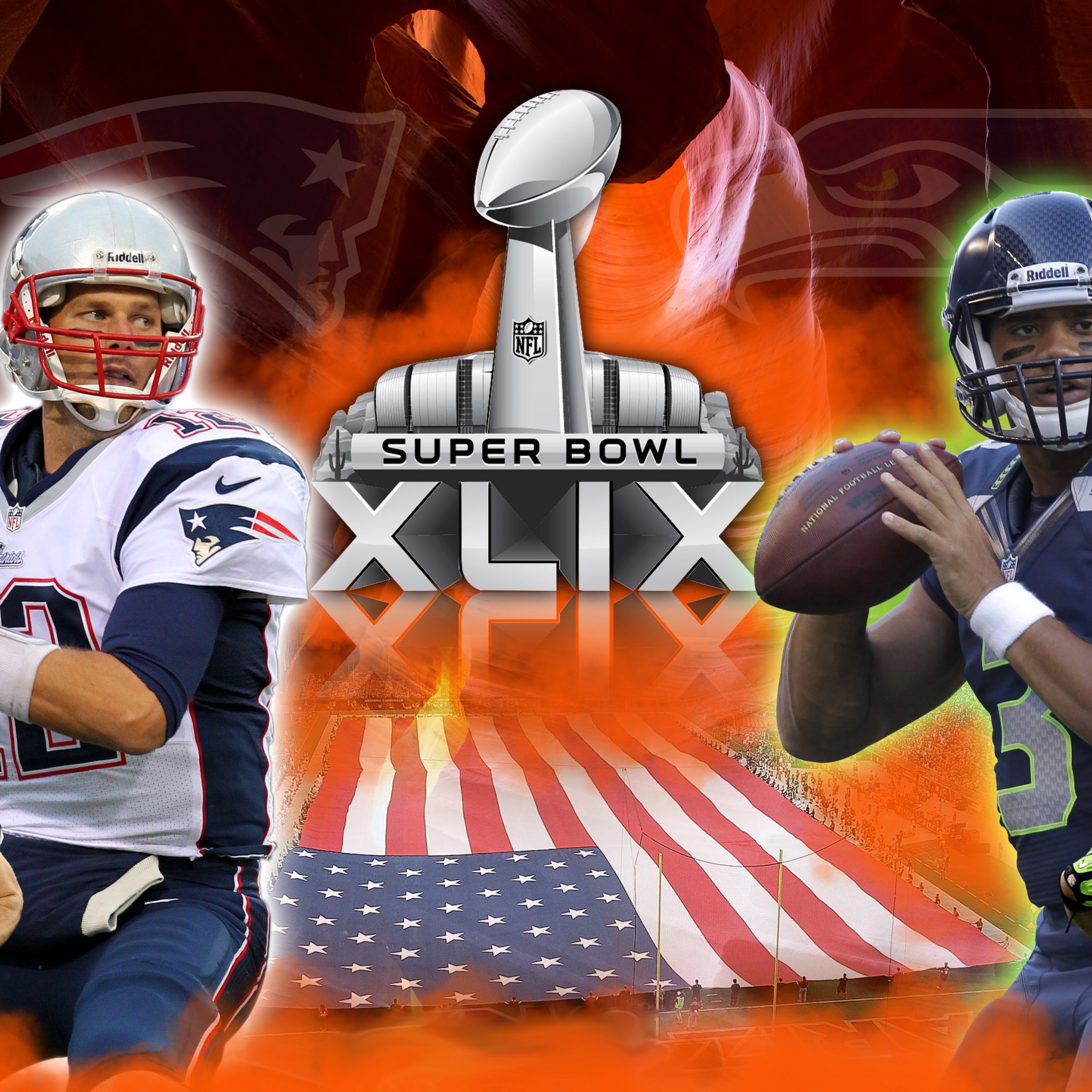 Patriots Vs Seahawks XLIX Super Bowl