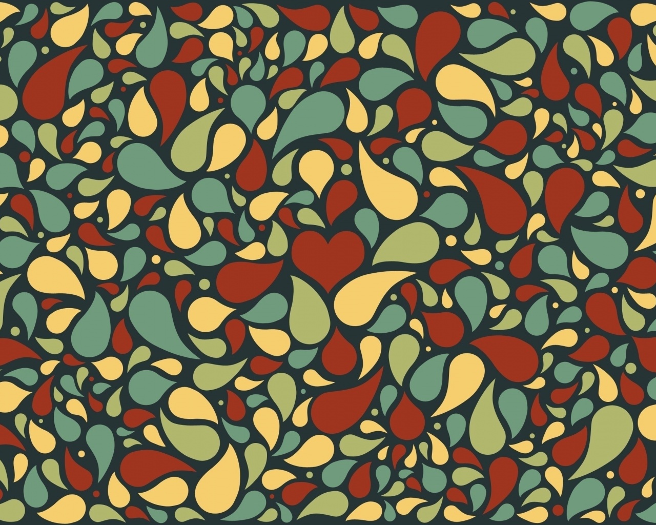 Patterns Shapes Hearts A Lot