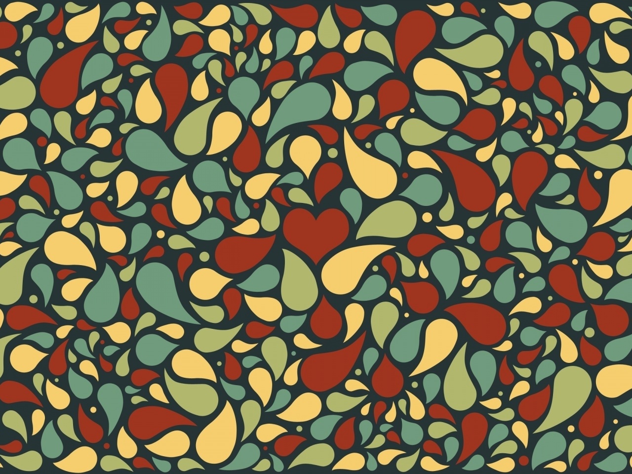 Patterns Shapes Hearts A Lot