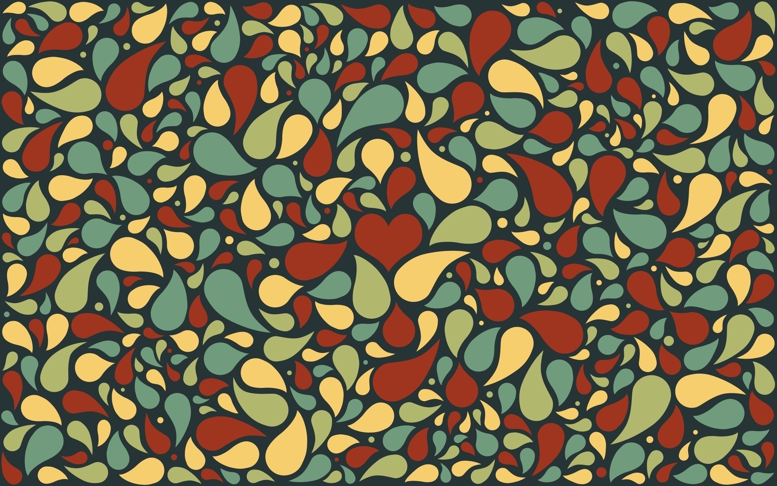 Patterns Shapes Hearts A Lot