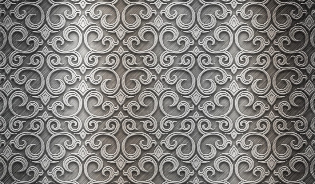 Patterns Wavy Background Texture Metal Silver